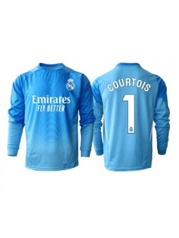 Real Madrid Thibaut Courtois #1 Golmanski Domaci Dres 2025-26 Dugim Rukavima